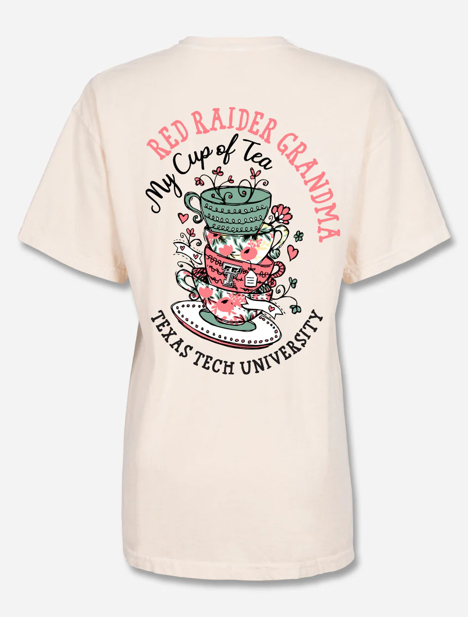 Texas Tech Red Raiders "Cup Of Tea Grandma" T-Shirt