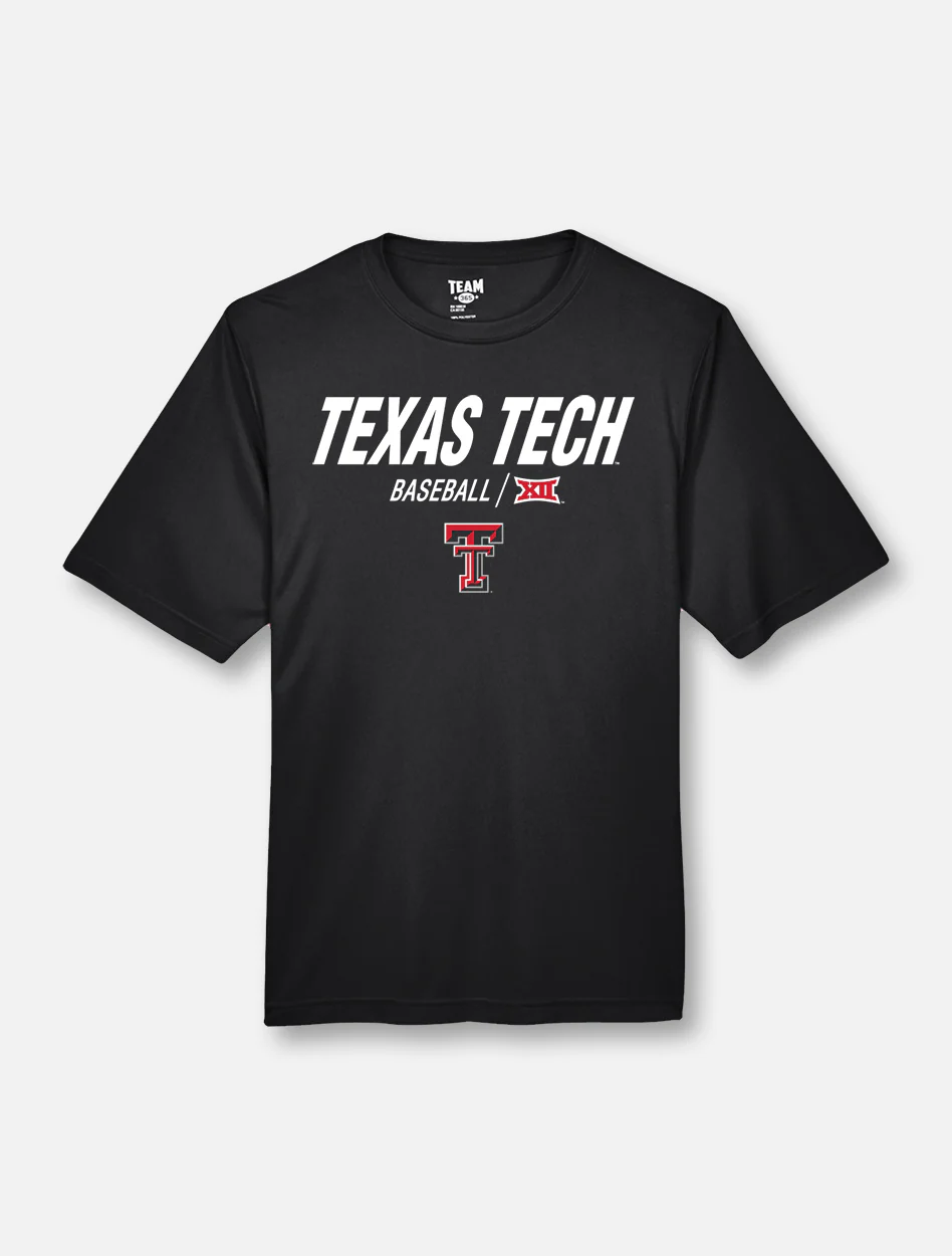 Texas Tech Red Raiders Double T "Centerfield" Baseball T-Shirt