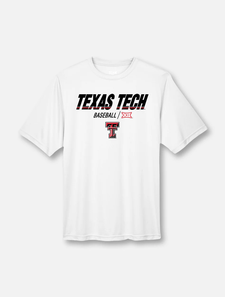 Texas Tech Red Raiders Double T "Centerfield" Baseball T-Shirt - Image 3