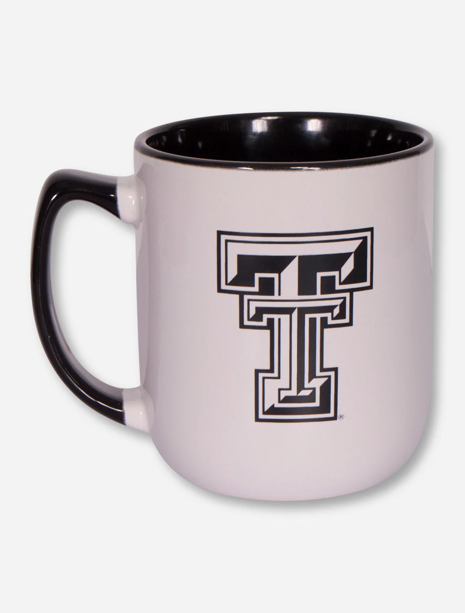Texas Tech Red Raiders Double T Coffee Mug With Multi-Colored Dots - Image 2
