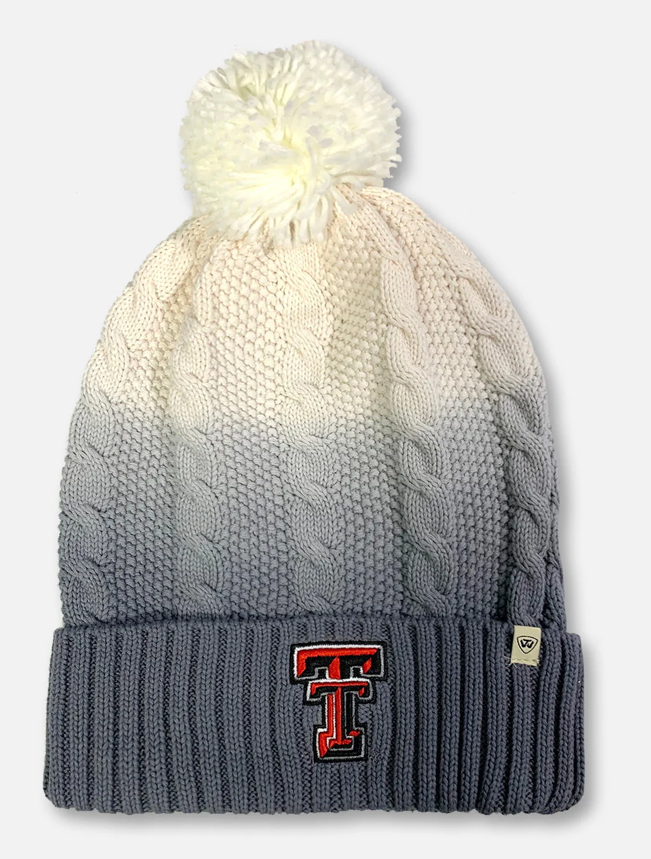 Texas Tech Red Raiders Double T "Dissolve" Pom Beanie - Image 3