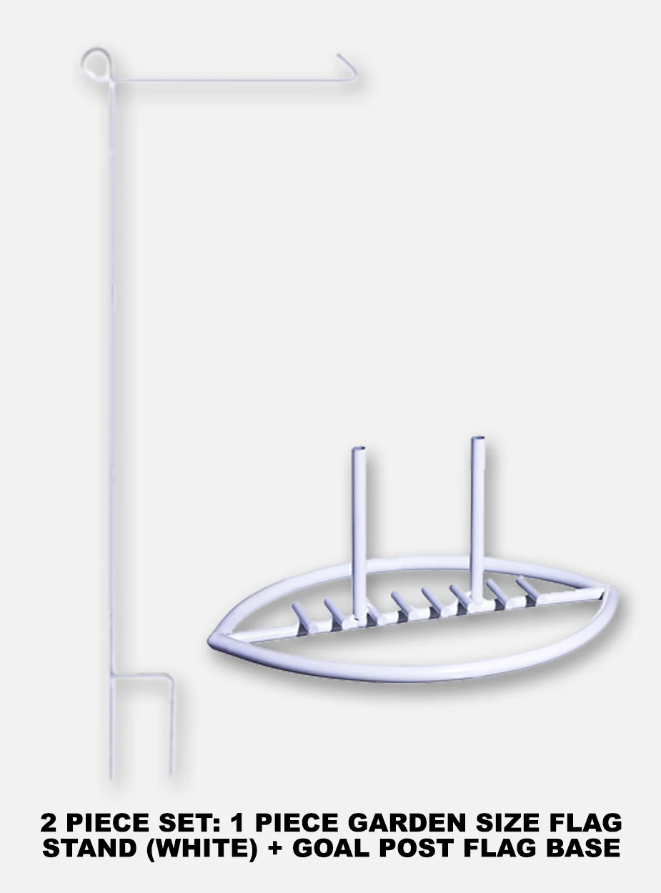 Texas Tech Red Raiders Double T Garden Stand with Goal Post Base
