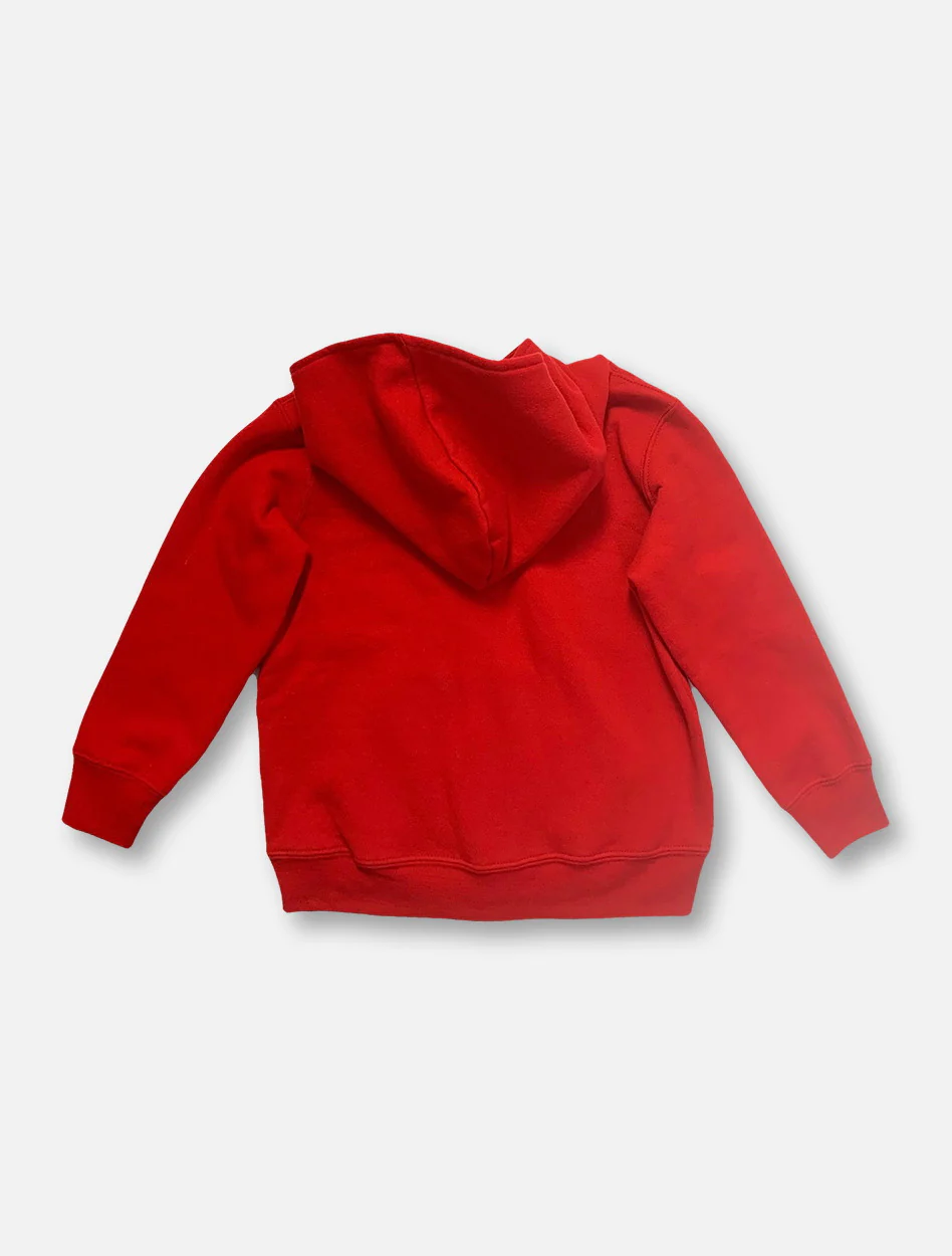 Texas Tech Red Raiders Double T "Precious Cargo" TODDLER Red Full-Zip Hoodie - Image 2