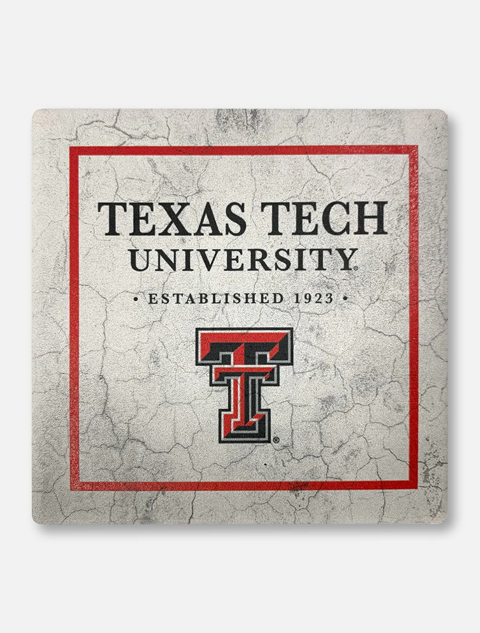 Texas Tech Red Raiders Double T Sandstone Coaster