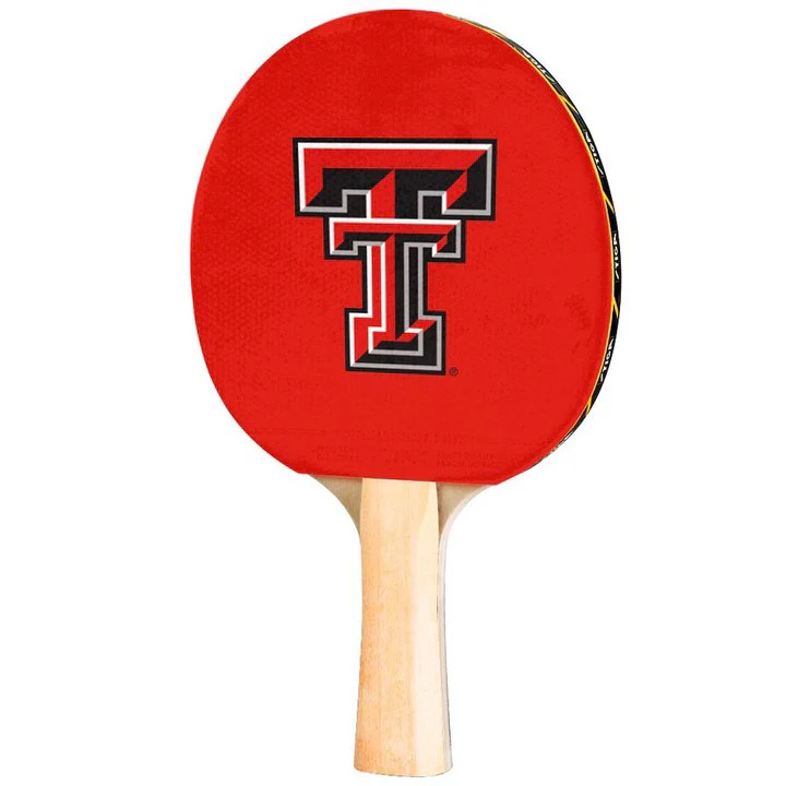 Texas Tech Red Raiders Double T Table Tennis Paddle