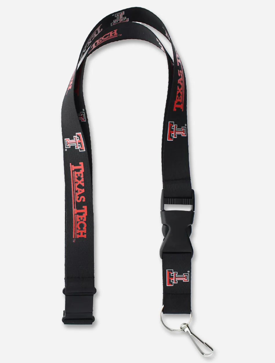 Texas Tech Red Raiders Double T Team Breakaway Lanyard