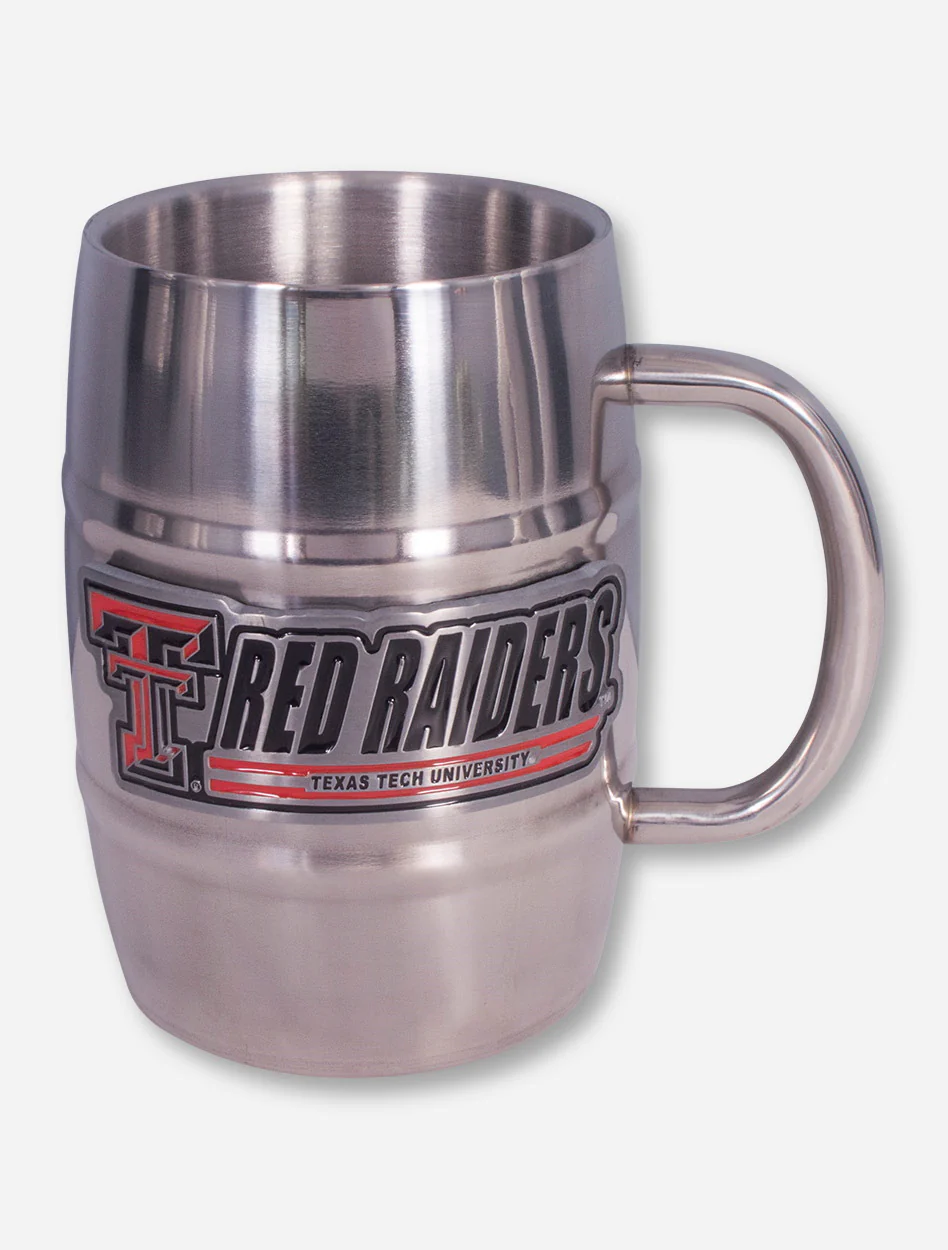 Texas Tech Red Raiders Double Wall Barrel Tankard