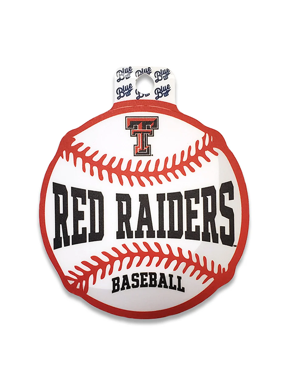 Texas Tech Red Raiders "Educate Baseball" Decal
