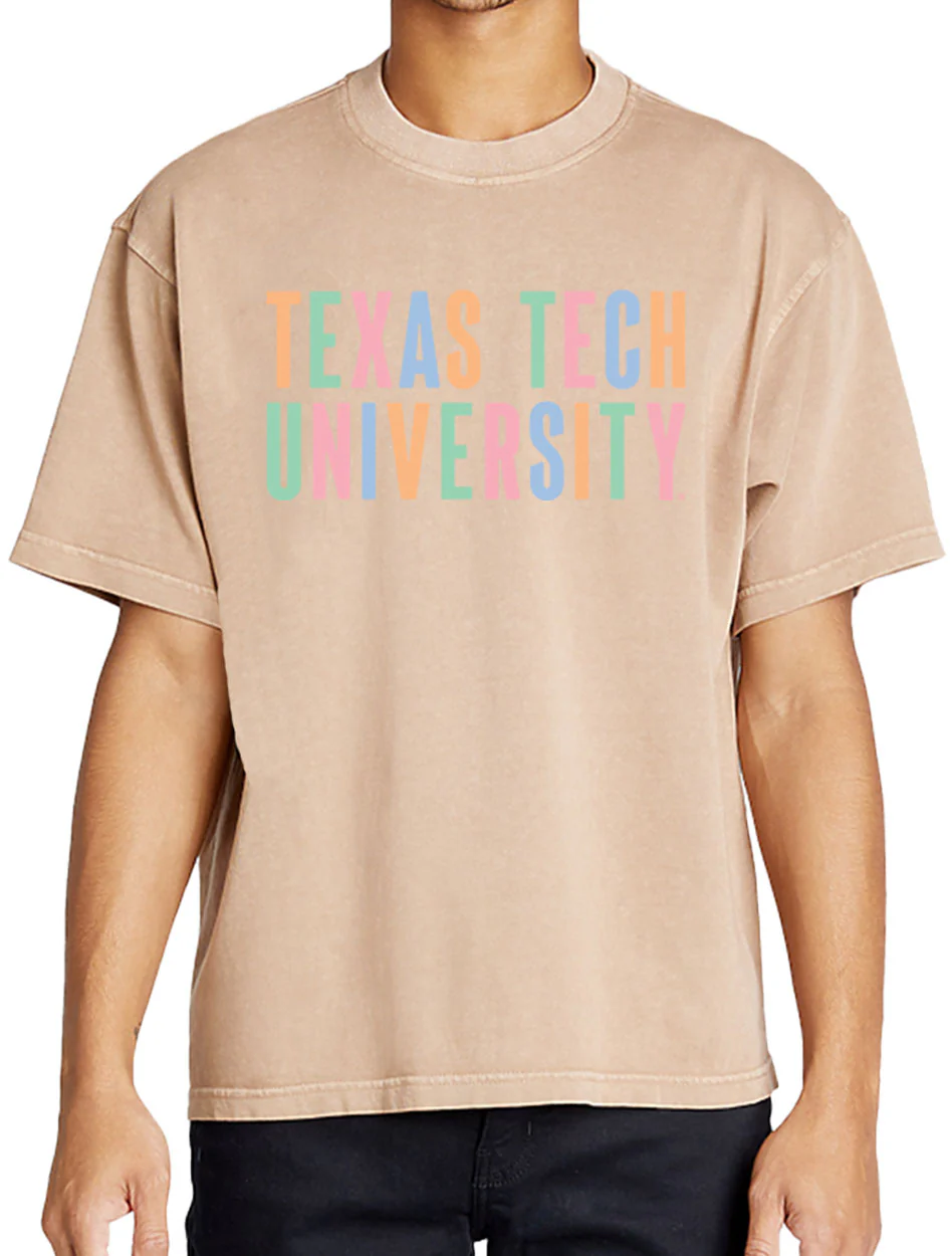 Texas Tech Red Raiders "El Pastel Stacked" T-Shirt - Image 3