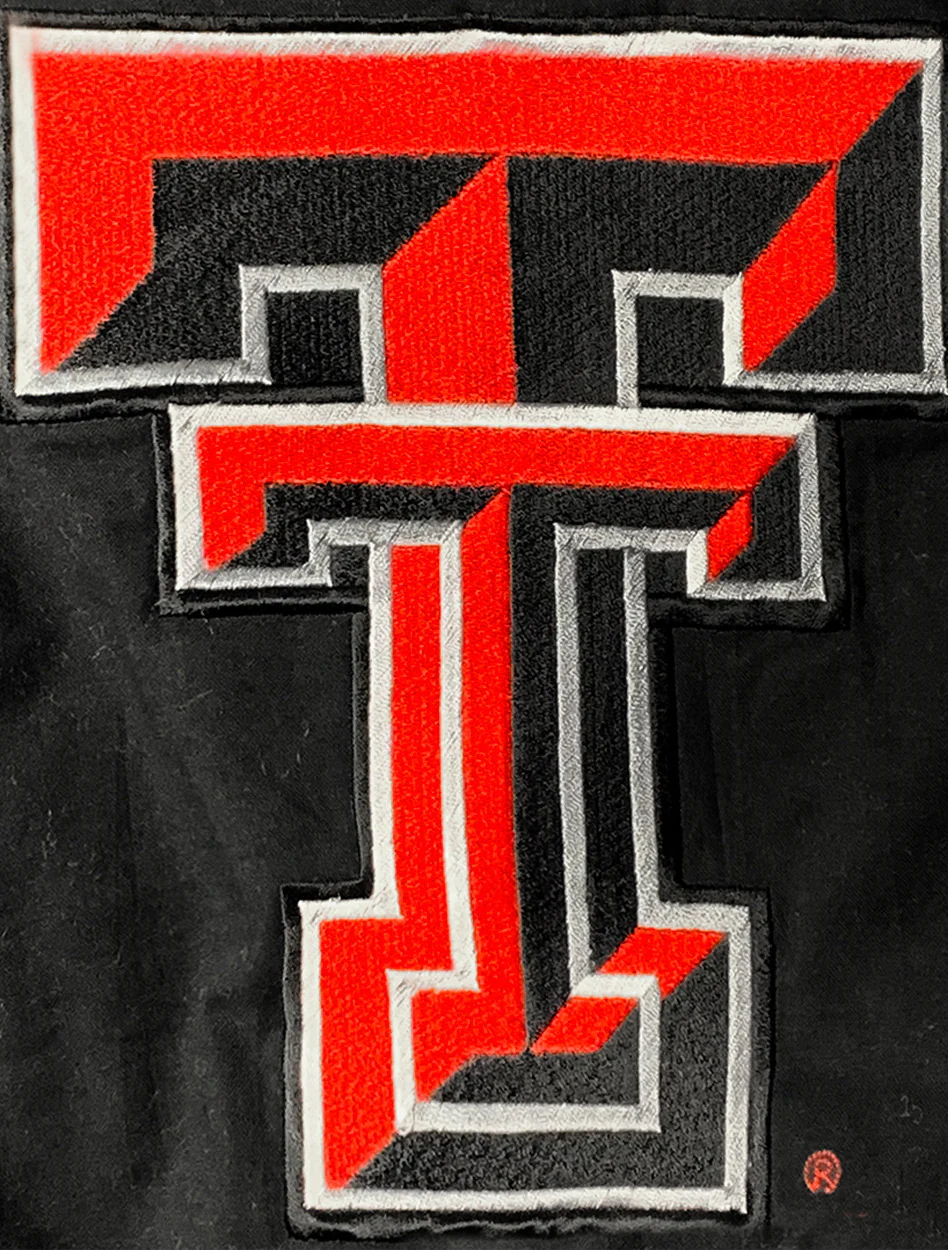 Texas Tech Red Raiders Embroidered Double T Quilted Blanket - Image 2