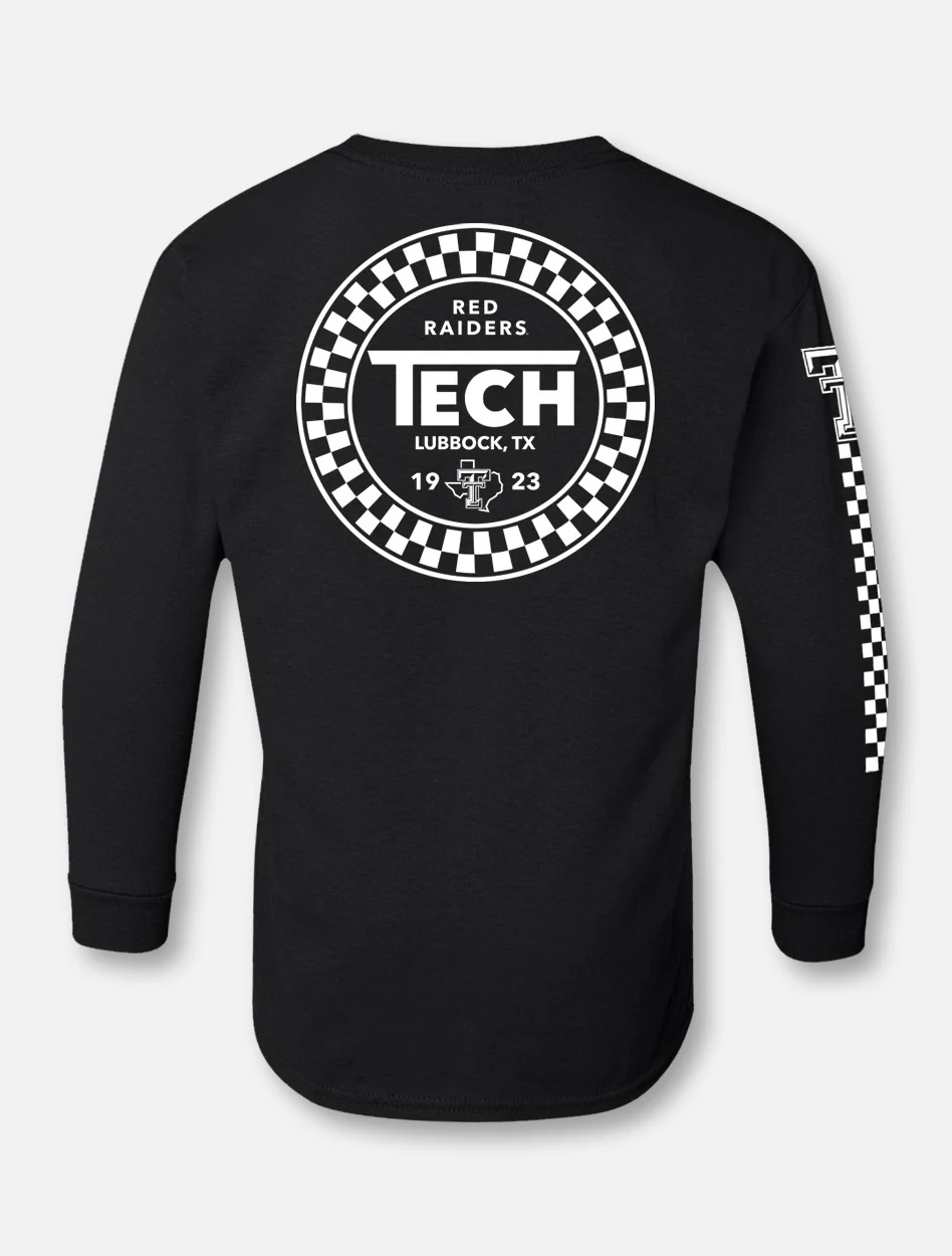 Texas Tech Red Raiders "Finish Line" YOUTH Long Sleeve T-Shirt