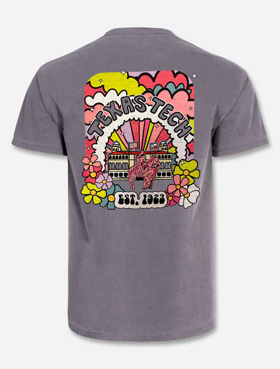 Texas Tech Red Raiders "Hippie Hooray" Grey T-shirt