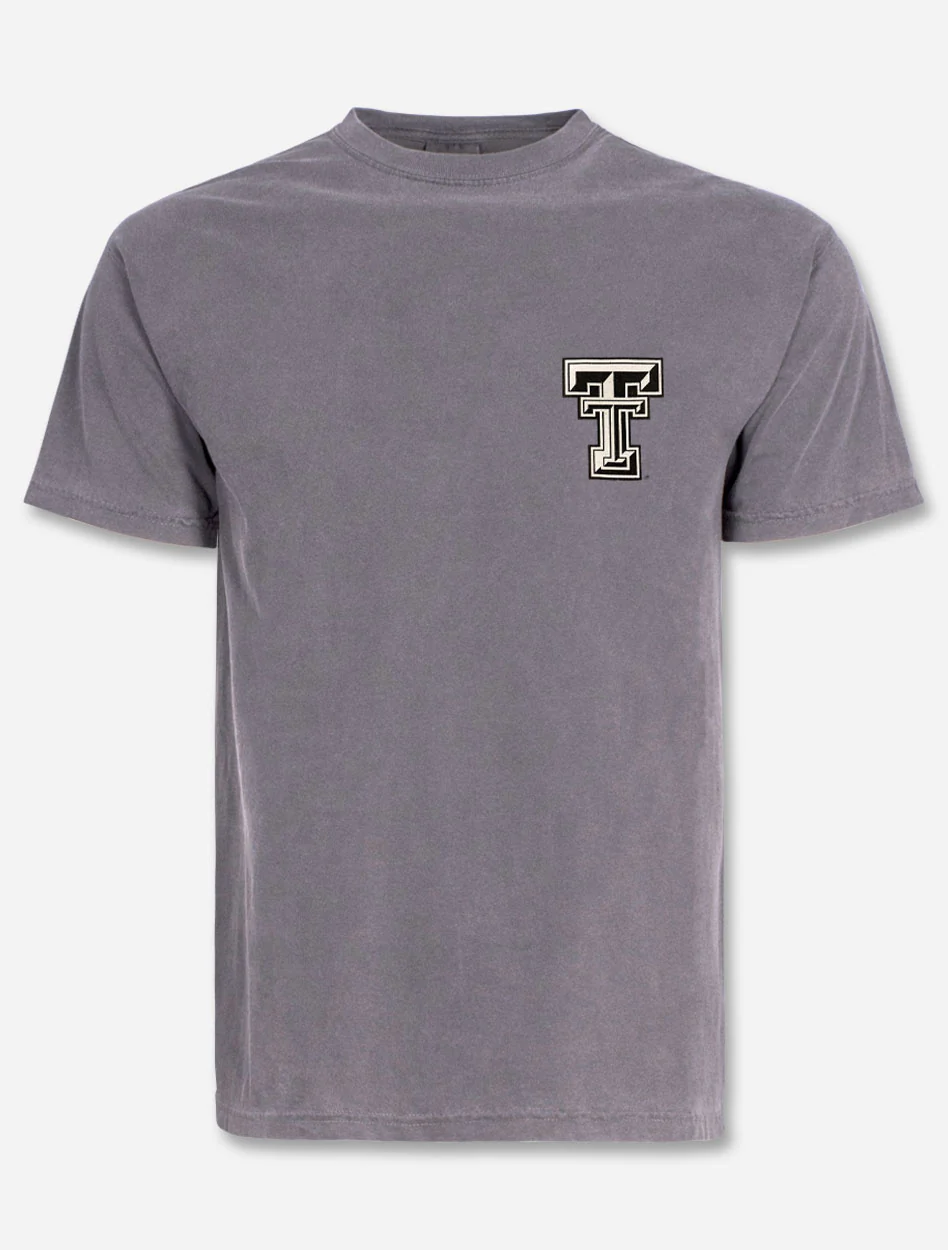 Texas Tech Red Raiders "Hippie Hooray" Grey T-shirt - Image 2