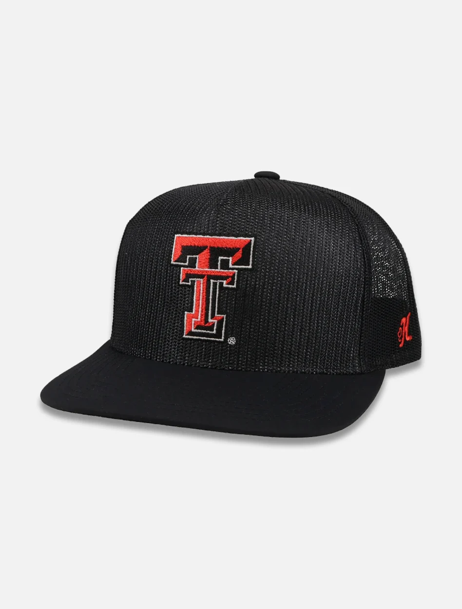 Texas Tech Red Raiders Hooey Cap with Double T All Mesh Snapback Cap