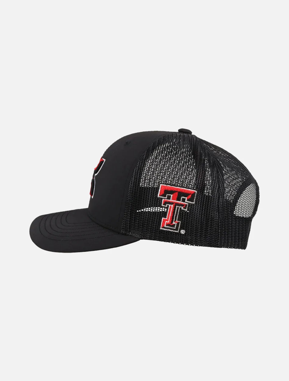 Texas Tech Red Raiders Hooey Cap with Hooey Logo and Double T on side Snapback Cap - Image 3