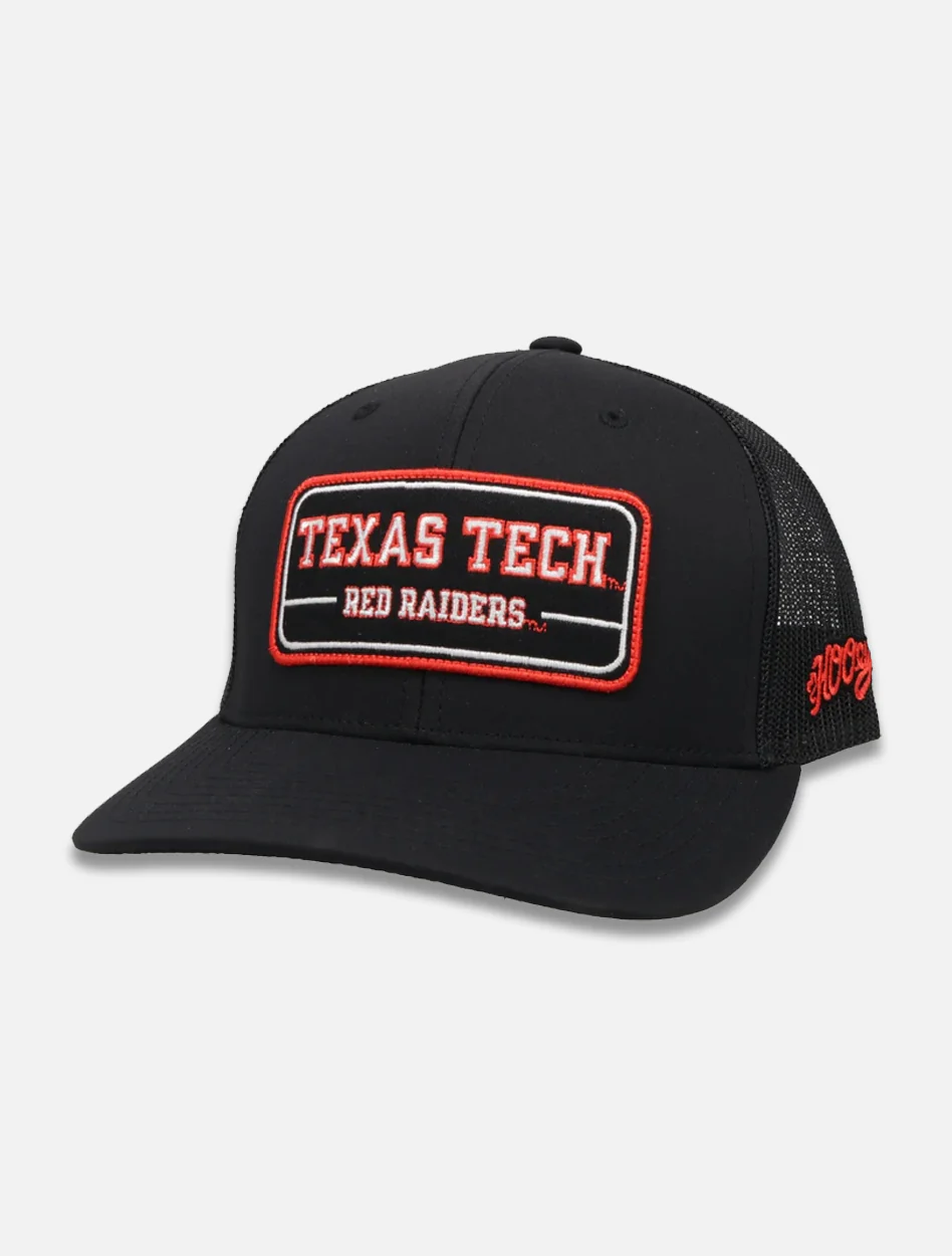 Texas Tech Red Raiders Hooey Hat with Vintage Red Raiders Patch Snapback YOUTH Cap