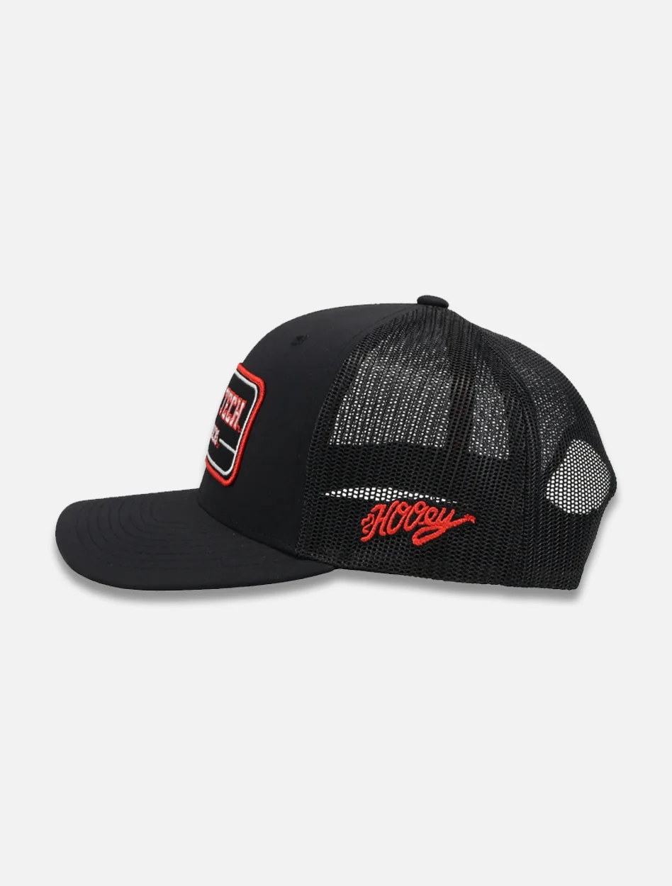 Texas Tech Red Raiders Hooey Hat with Vintage Red Raiders Patch Snapback YOUTH Cap - Image 3