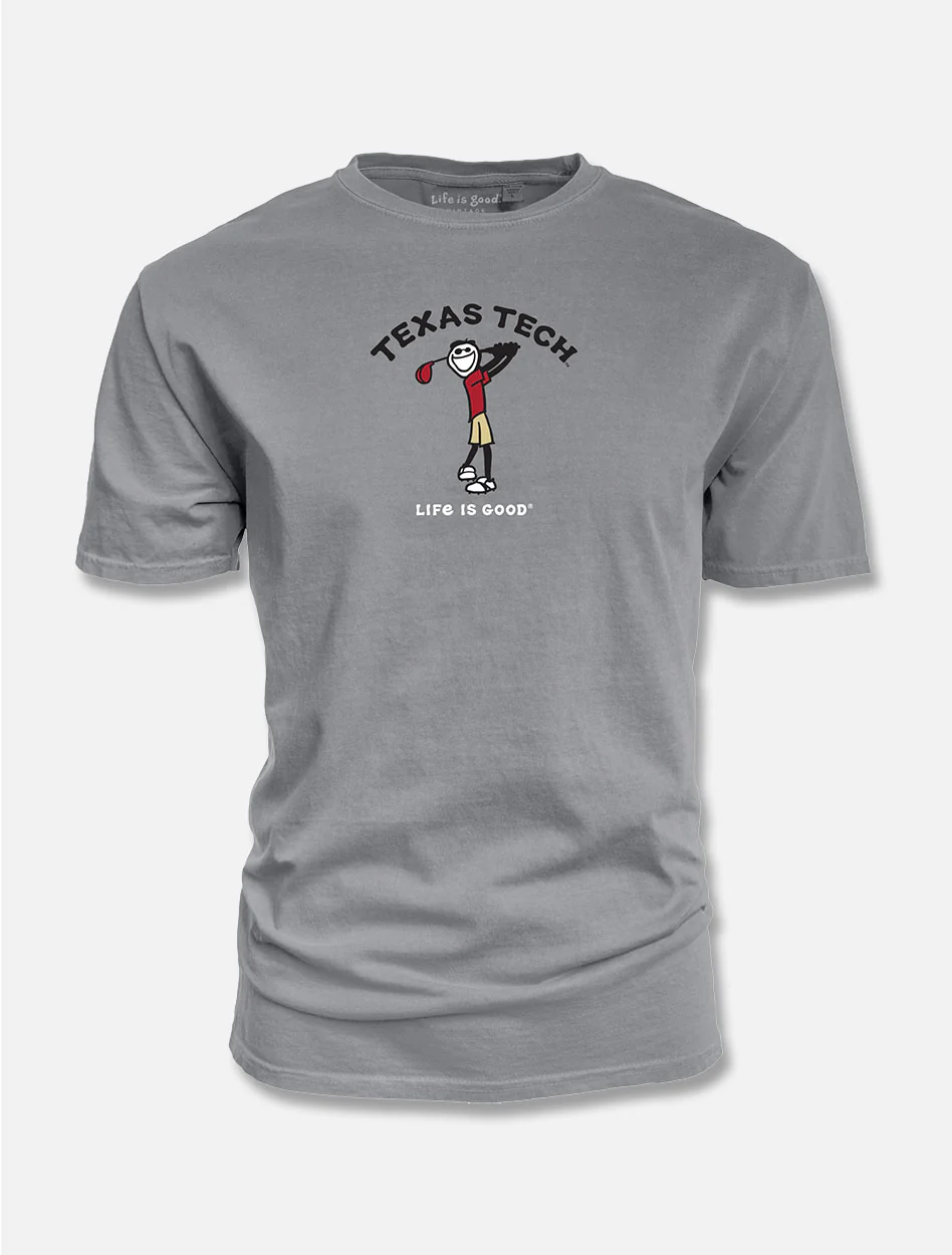 Texas Tech Red Raiders Life is Good " Golf " T-Shirt