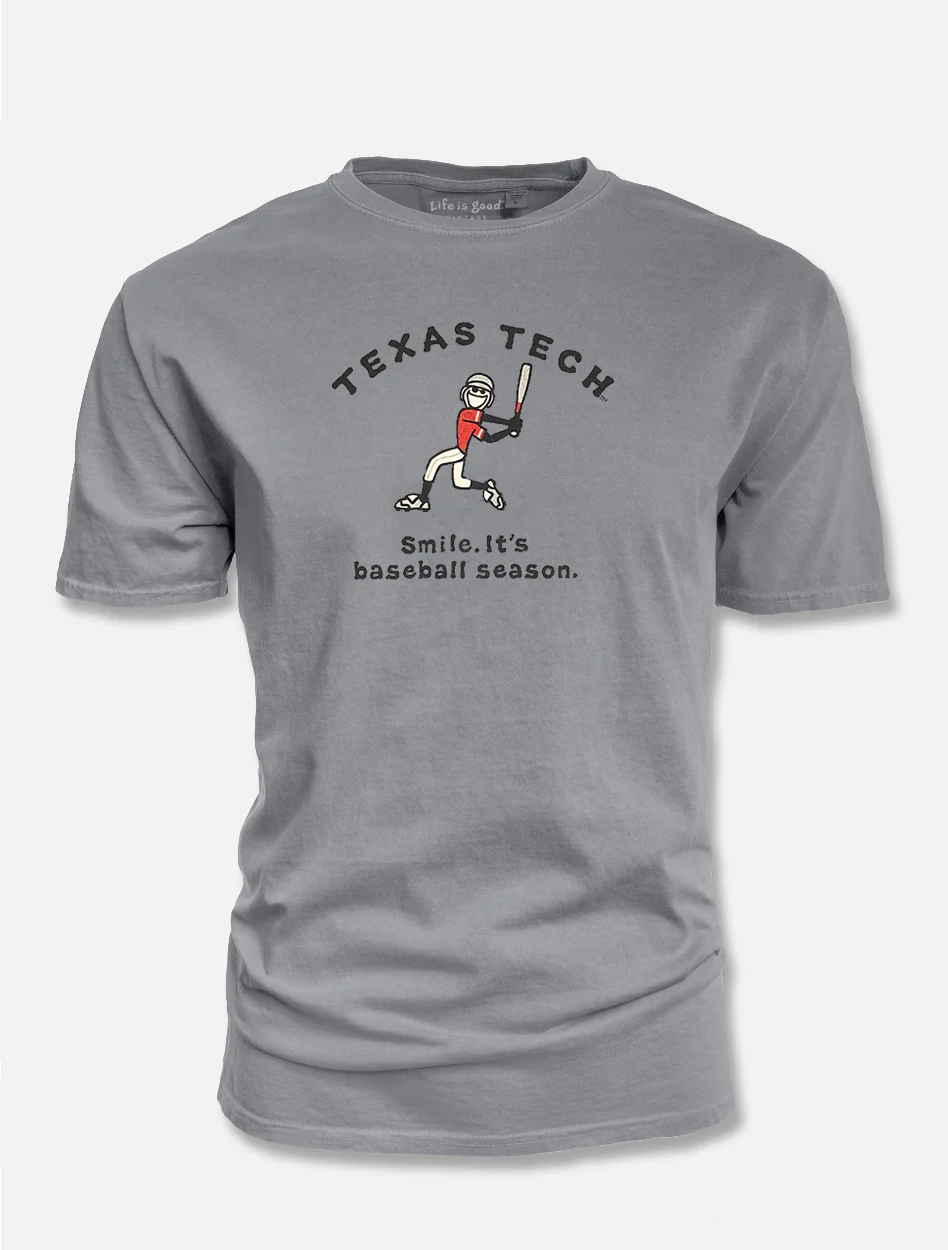 Texas Tech Red Raiders Life is Good "It's Baseball Season" T-Shirt