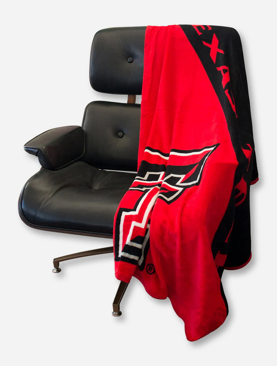 Texas Tech Red Raiders Micro Raschel Throw