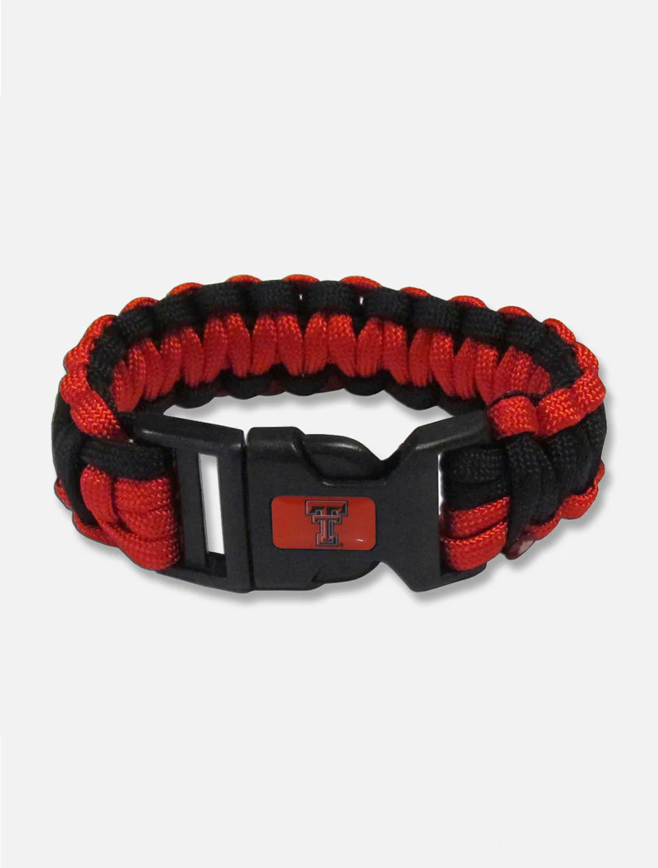 Texas Tech Red Raiders Paracord "Survivor" Bracelet