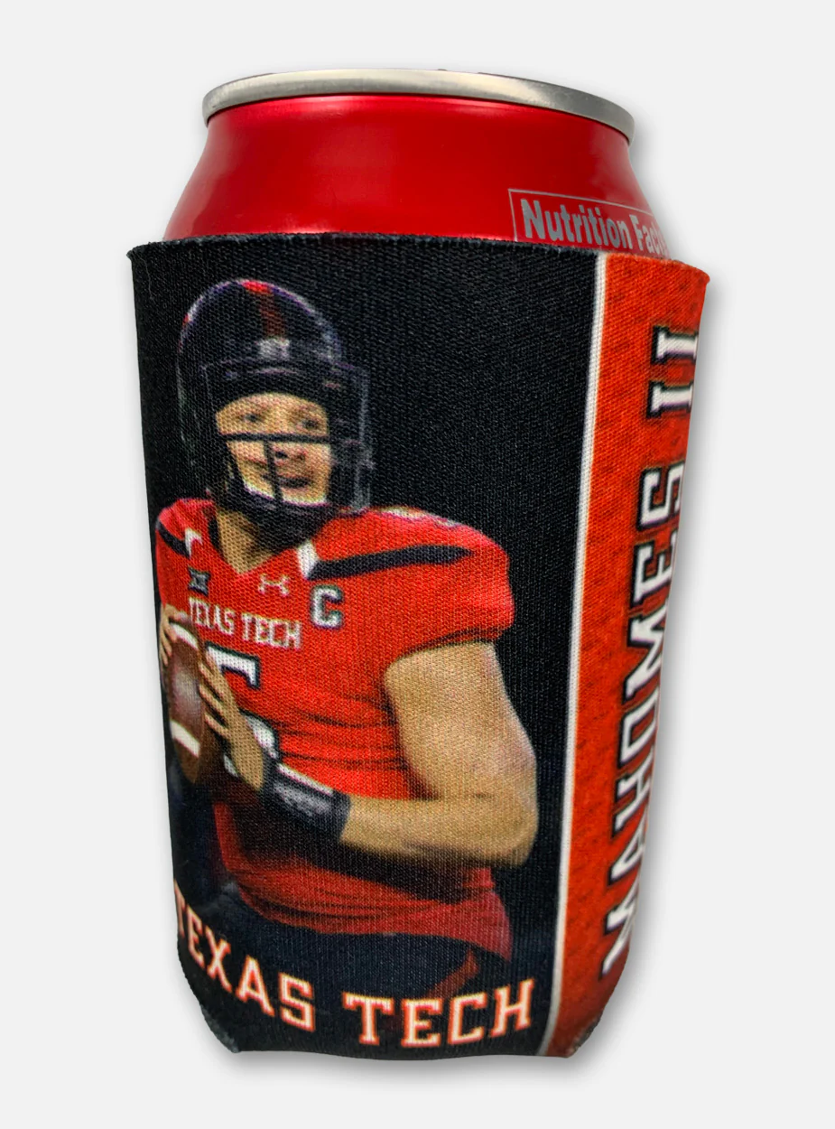 Texas Tech Red Raiders Patrick Mahomes Slim Can Cooler - Image 4