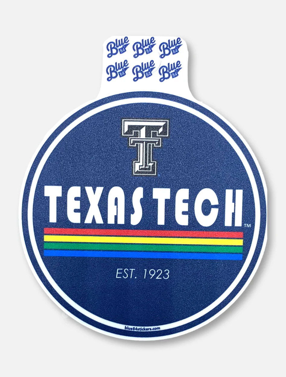 Texas Tech Red Raiders "Prismatic" Decal