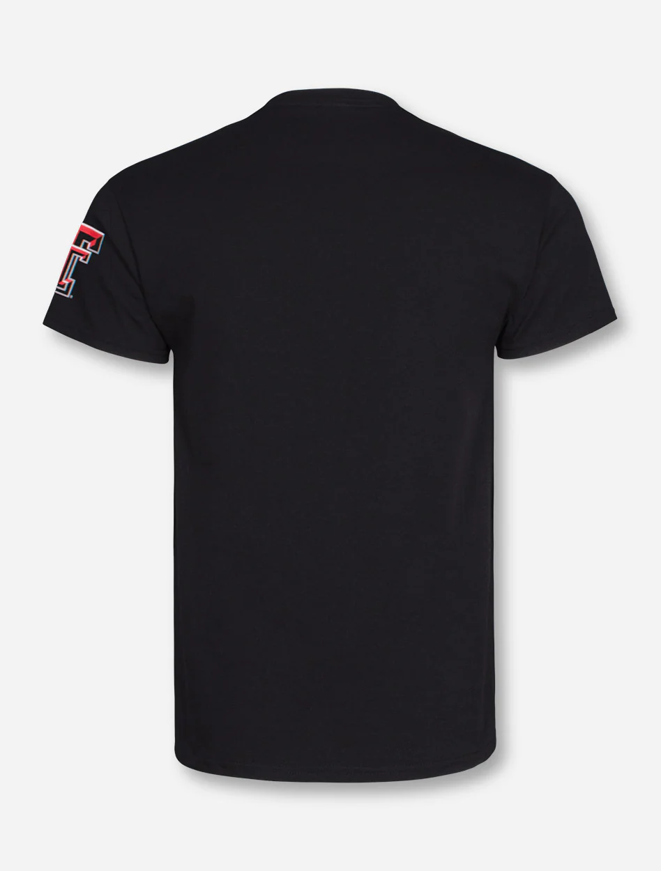 Texas Tech "Football Font Rugged" T-Shirt - Image 2