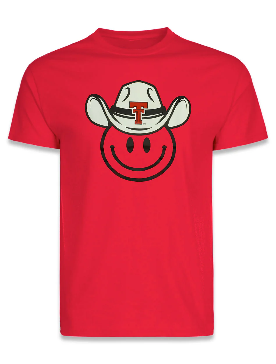 Texas Tech Red Raiders "Smiley Face Cowboy" T-Shirt - Image 2
