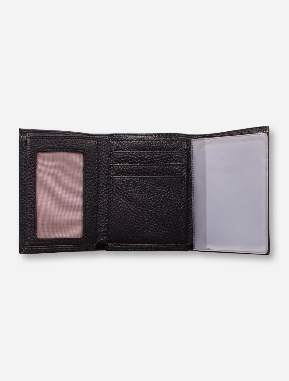 Texas Tech Red Raiders Tri-Fold Pebble Grain Wallet - Image 2