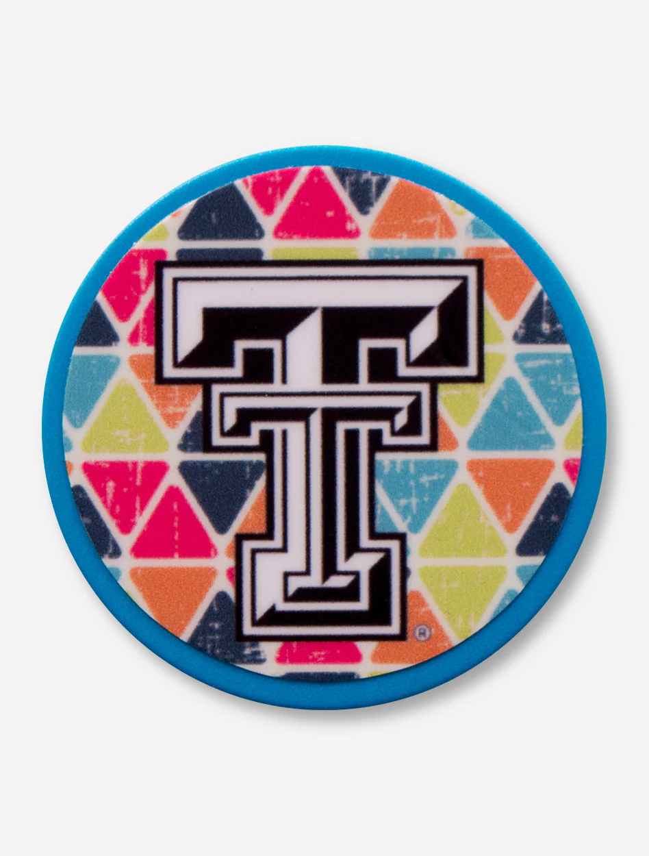 Texas Tech Red Raiders Triangles Pop Socket Grip Stand - Image 3