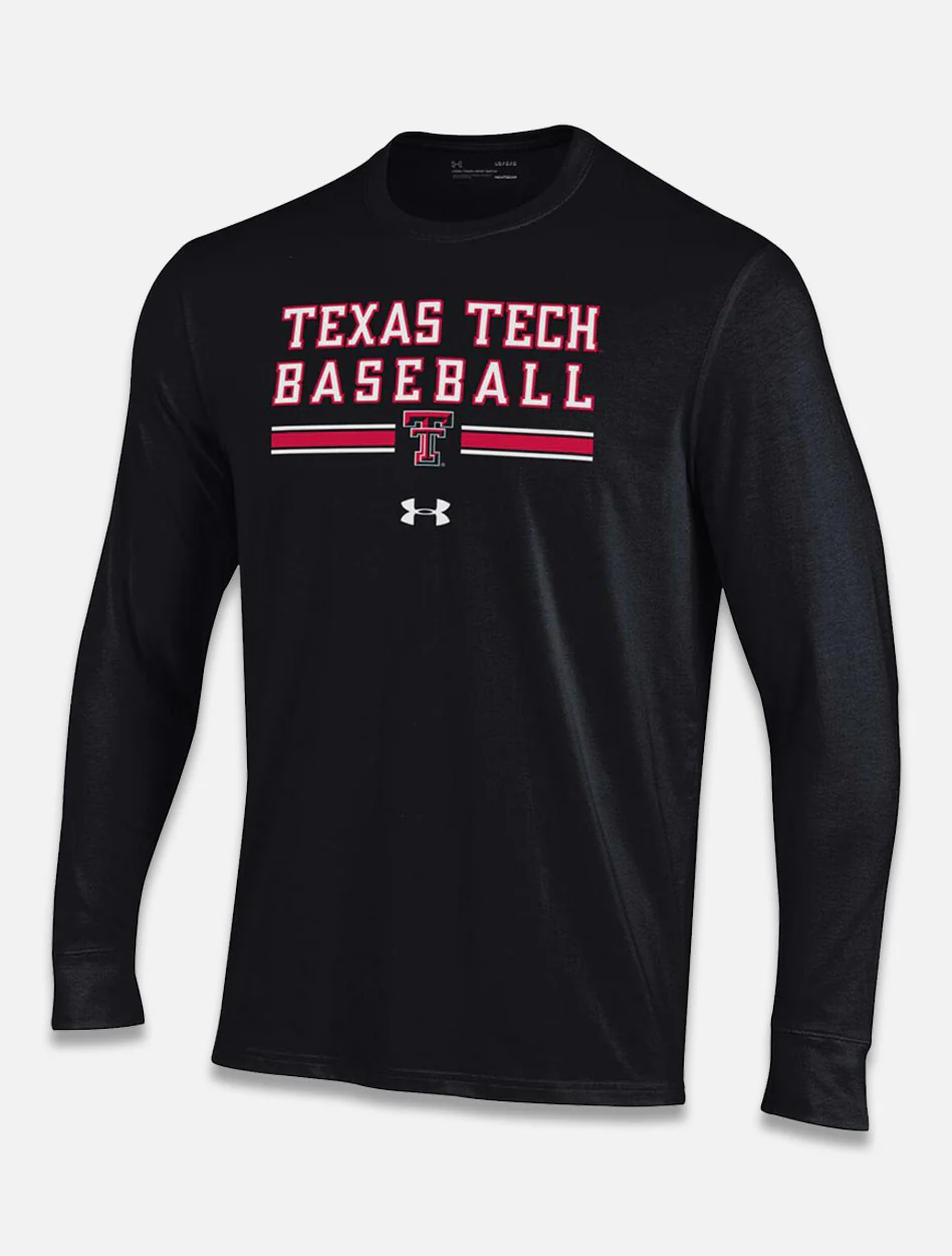 **Texas Tech Red Raiders Under Armour Baseball "Wells Runs Deep" Long Sleeve T-Shirt