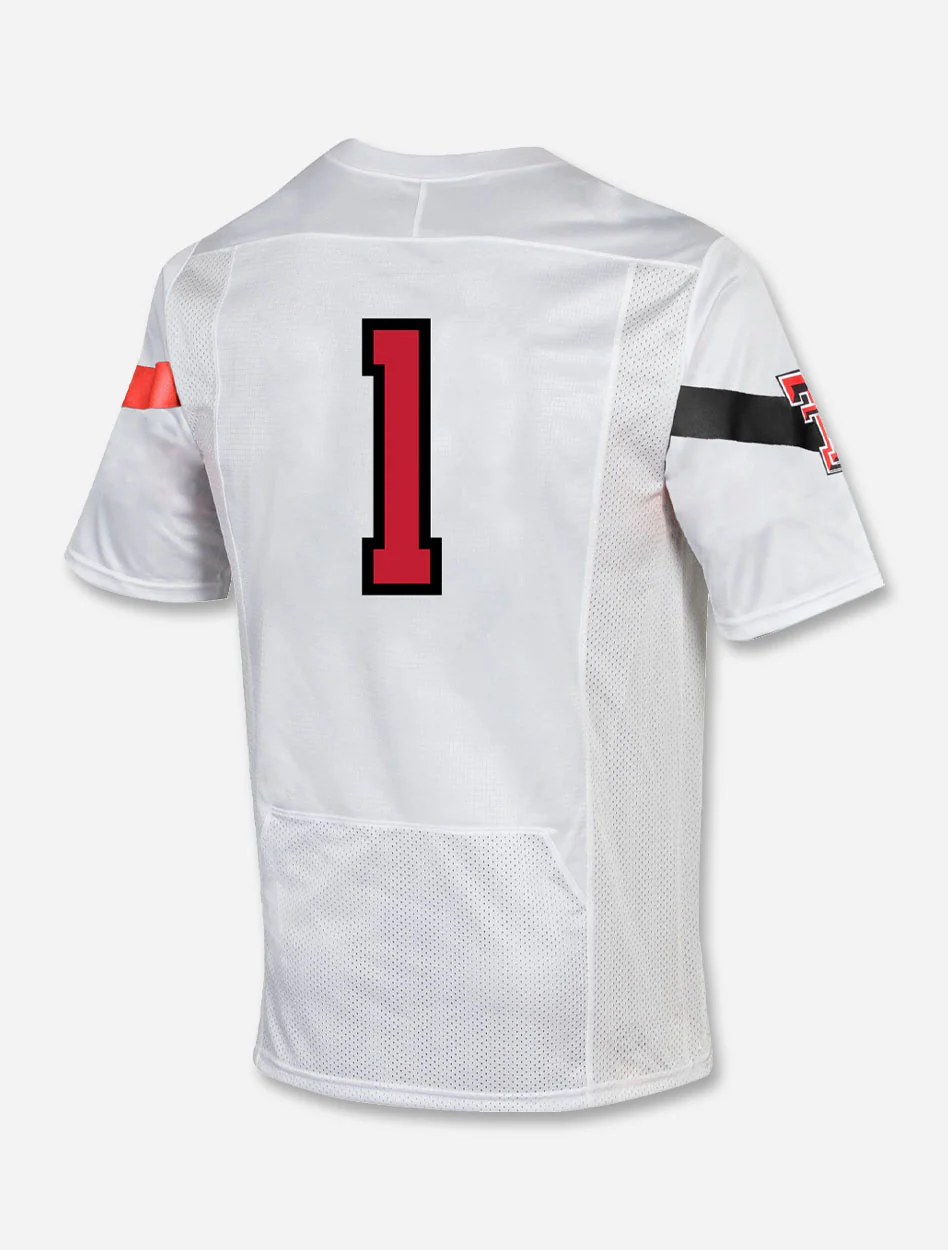Texas Tech Red Raiders Under Armour "Sideline 2021 #1" Football Jersey - Image 2