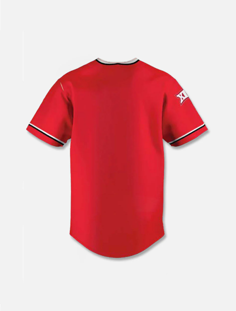 Texas Tech Red Raiders YOUTH Arch Replica Baseball Jersey - Image 2