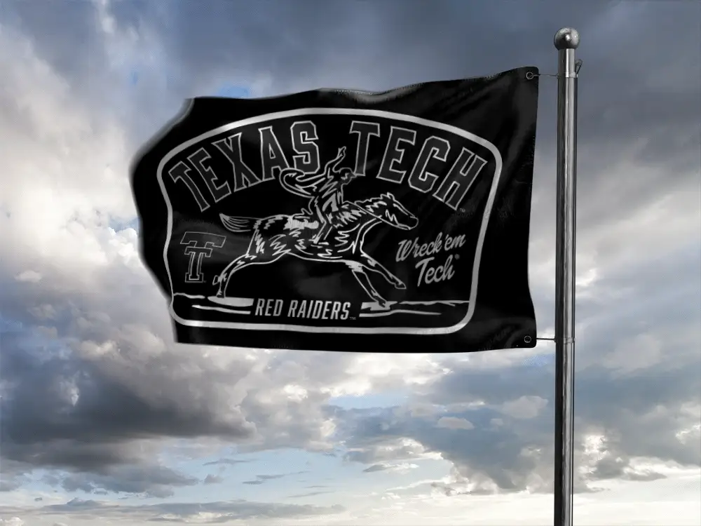 Texas Tech "Ride or Die" 3'x5' Premium Deluxe Flag - Image 2
