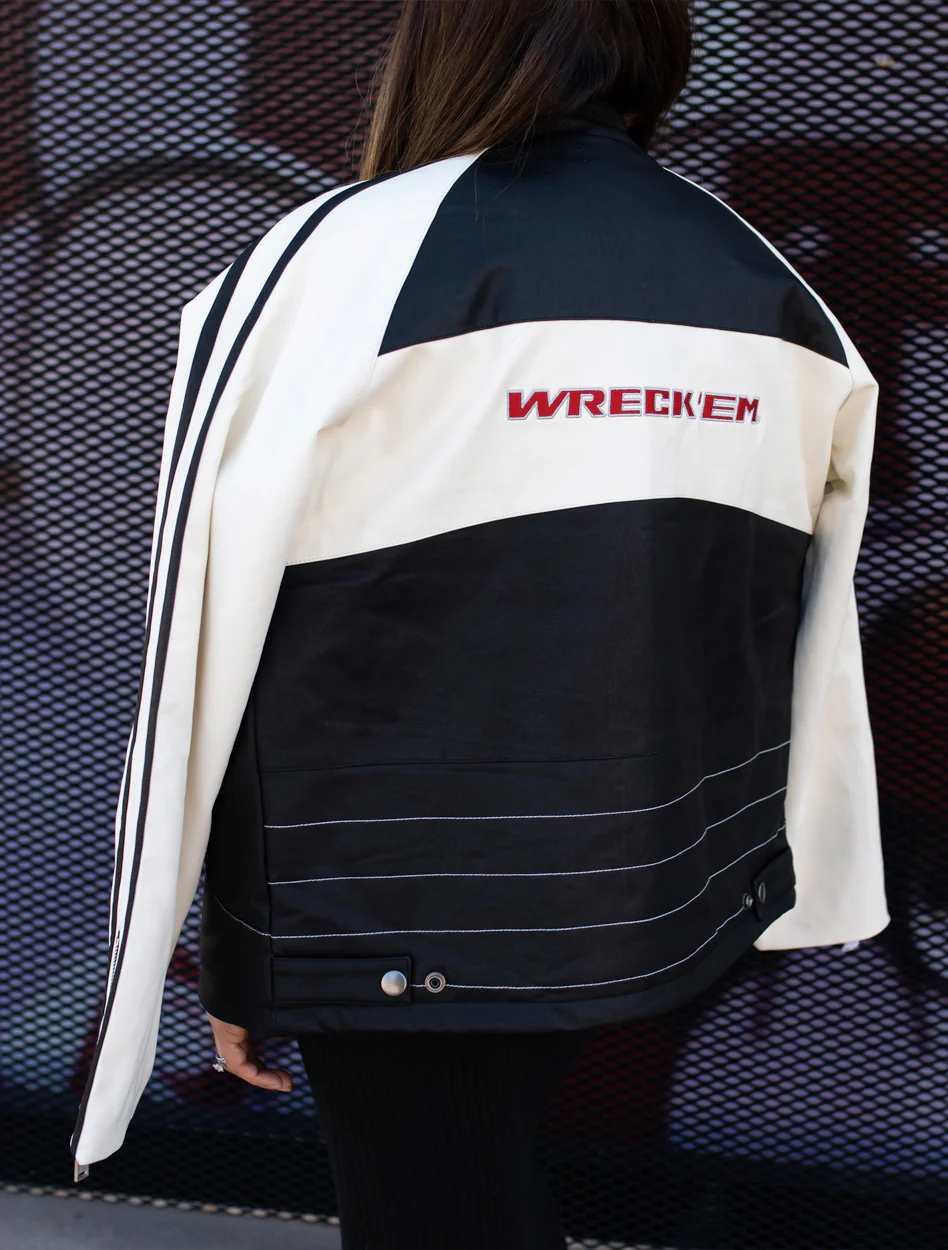 Texas Tech Rivalry Runway "Blazing Trail" Moto Jacket - Image 3
