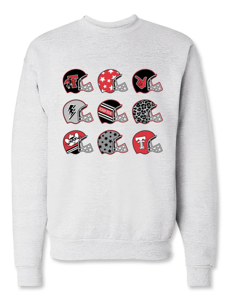 Texas Tech "Rock Your Lid" Crew Sweatshirt
