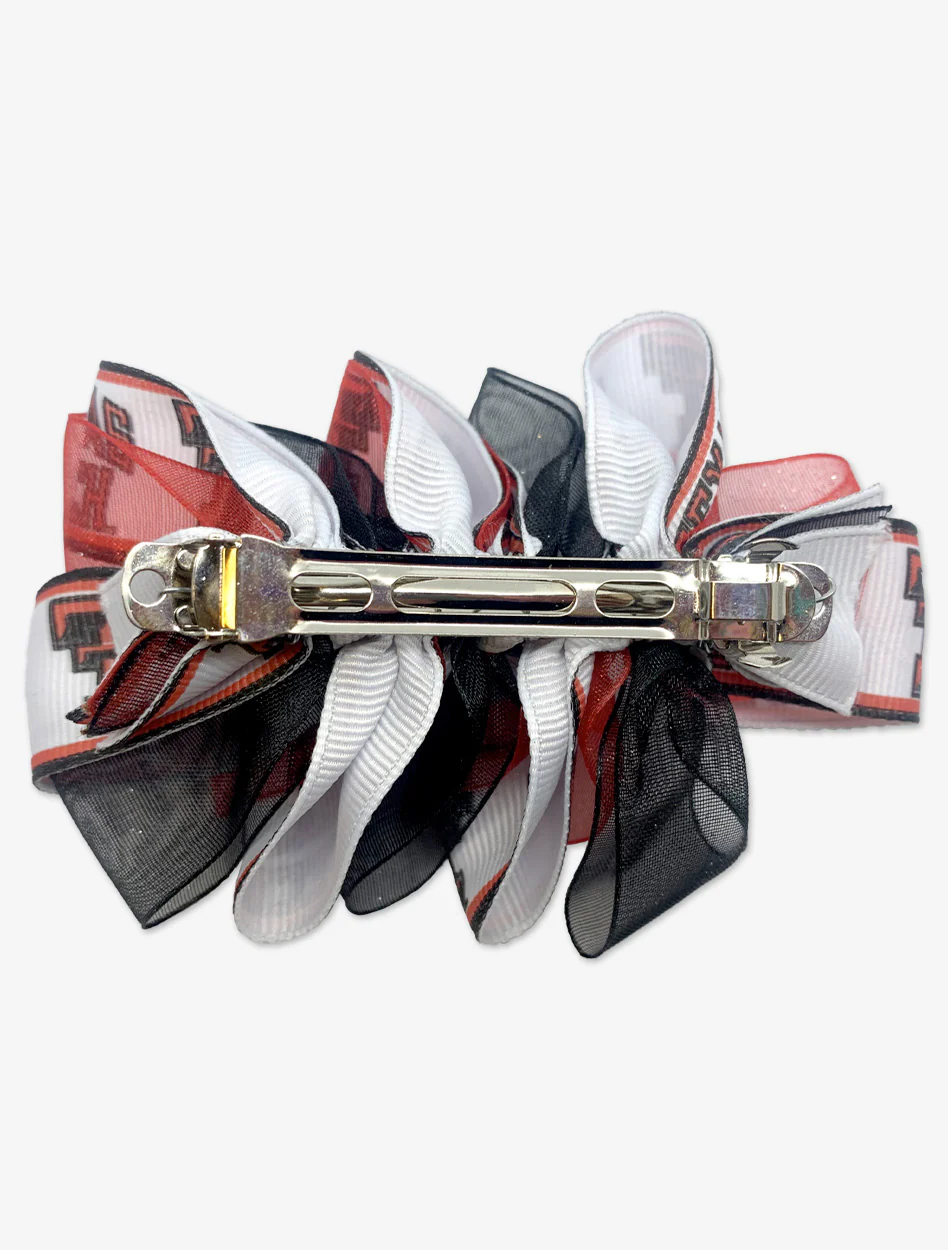 Texas Tech Shimmer Loop Bow - Image 2