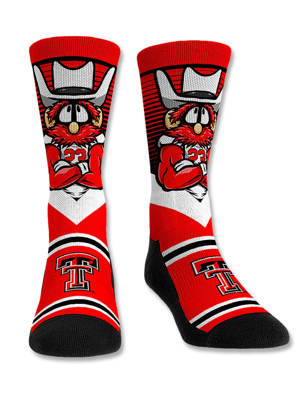 Texas Tech "Showdown" Raider Red Socks