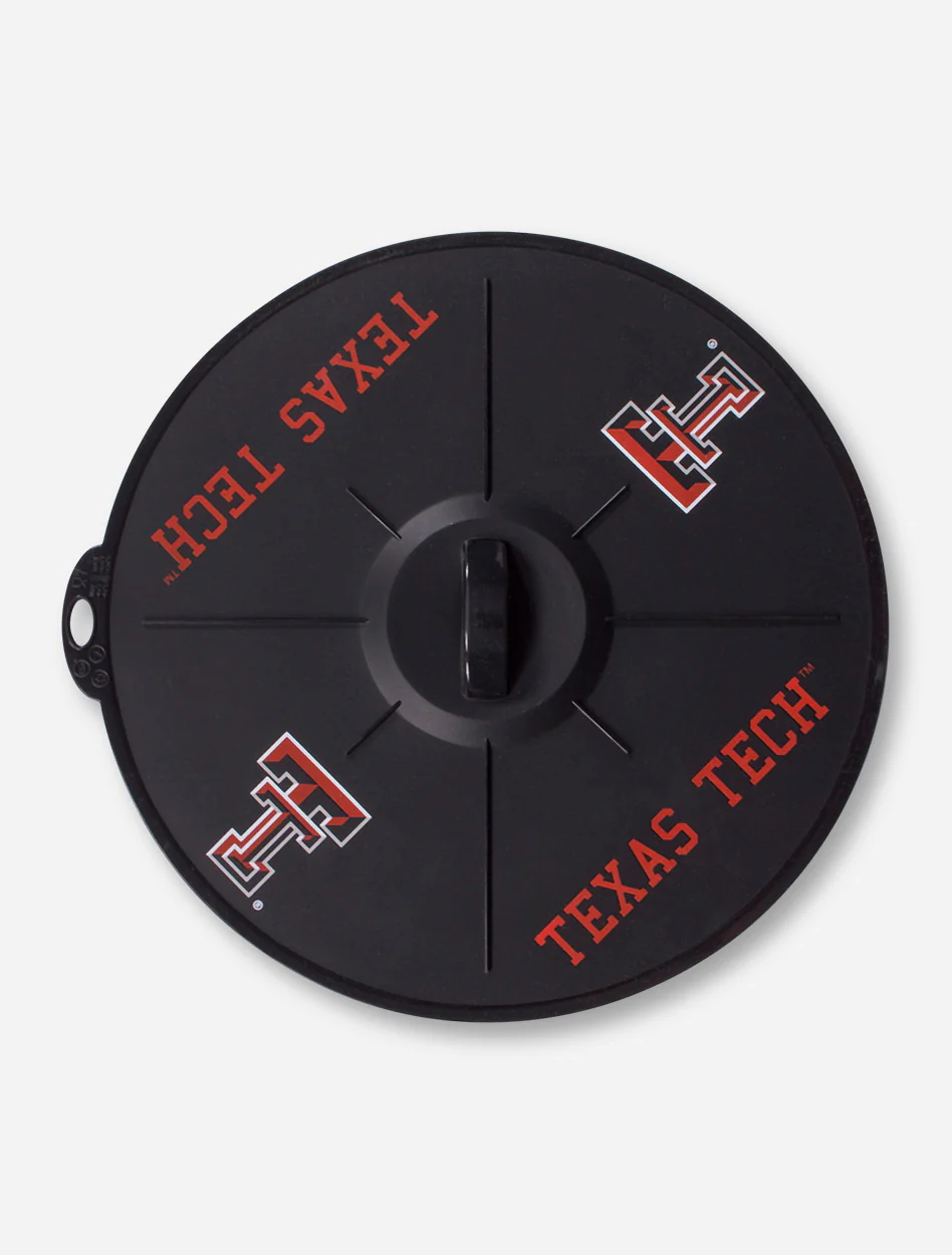 Texas Tech Silicone Black Lid