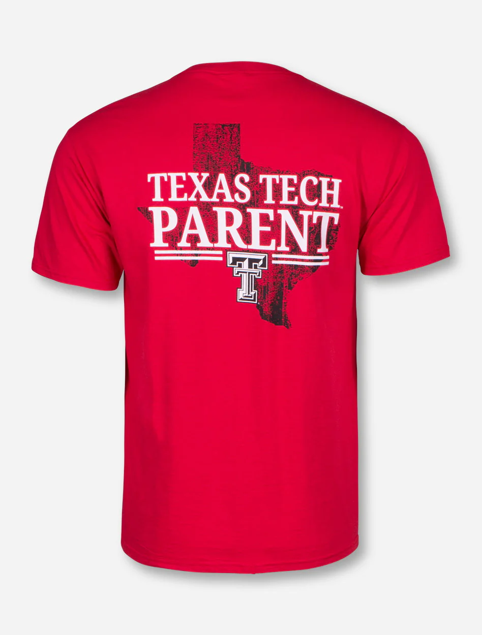 Texas Tech State Parent Red T-Shirt