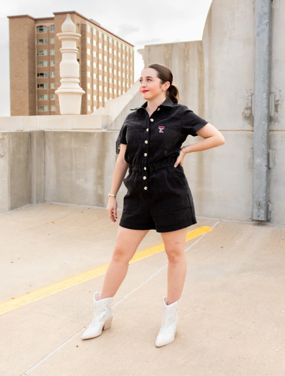 **Texas Tech Stewart Simmons "The Denim Romper"
