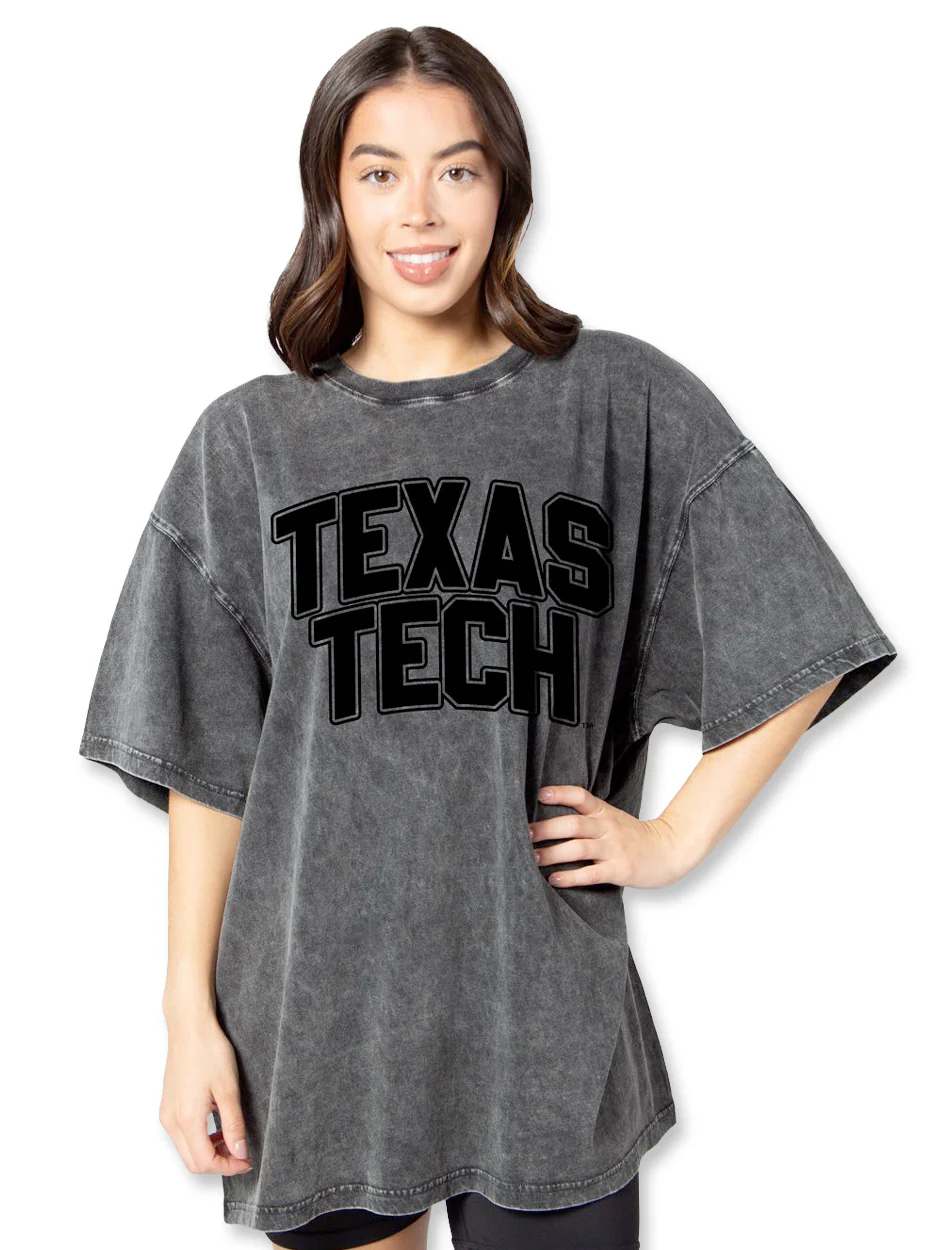 Texas Tech "Stretched Serif" The Band Tee
