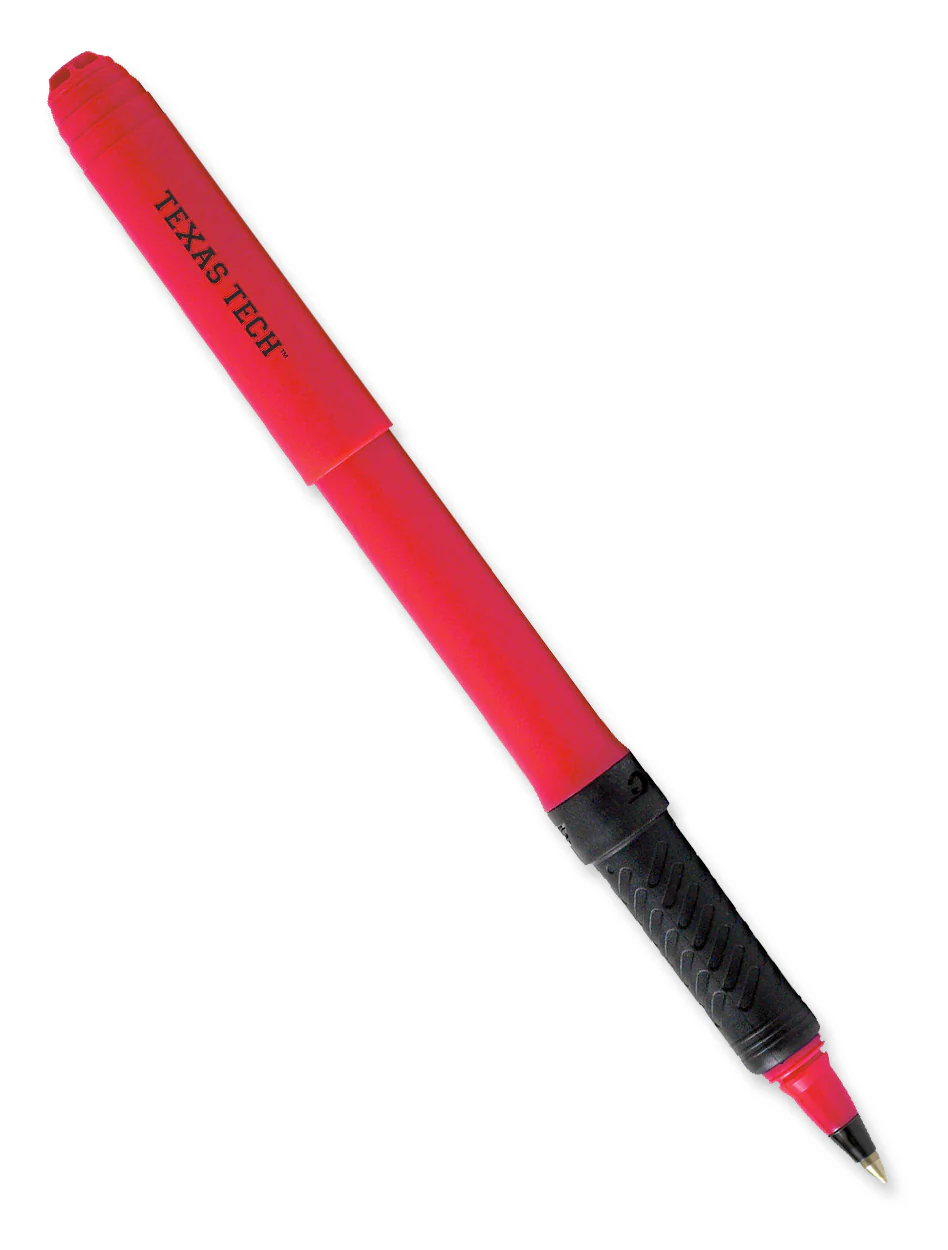 Texas Tech Team Color Bic® Grip Roller Pen
