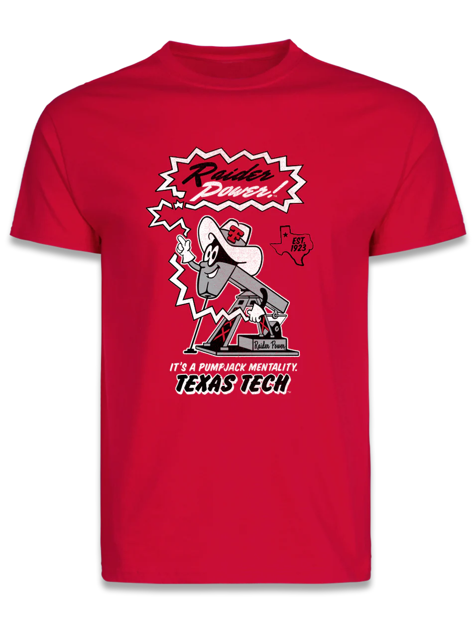 Texas Tech "Throwback Jack" Red T-Shirt