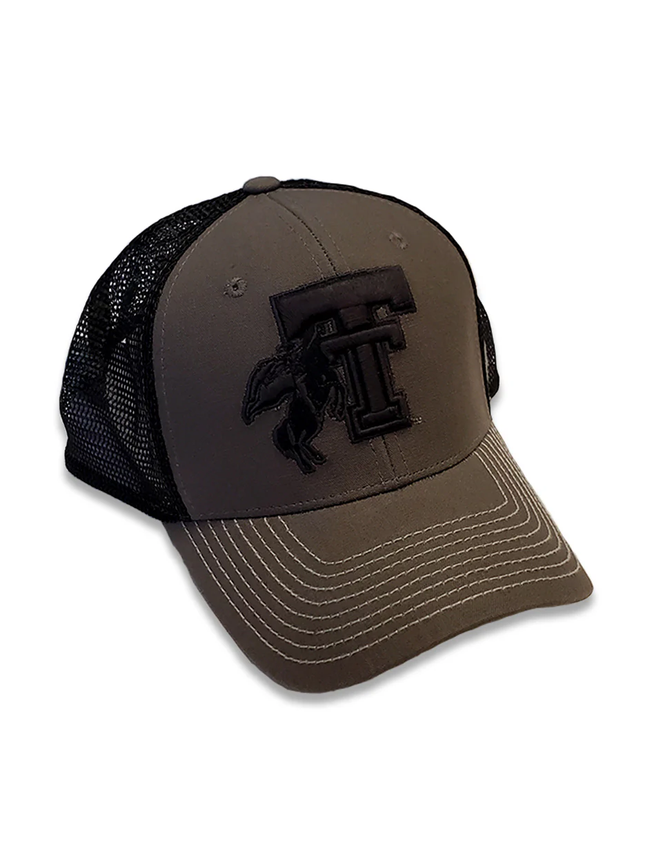 Texas Tech Tonal Vault Horse and Double T "Daint" Snapback Cap