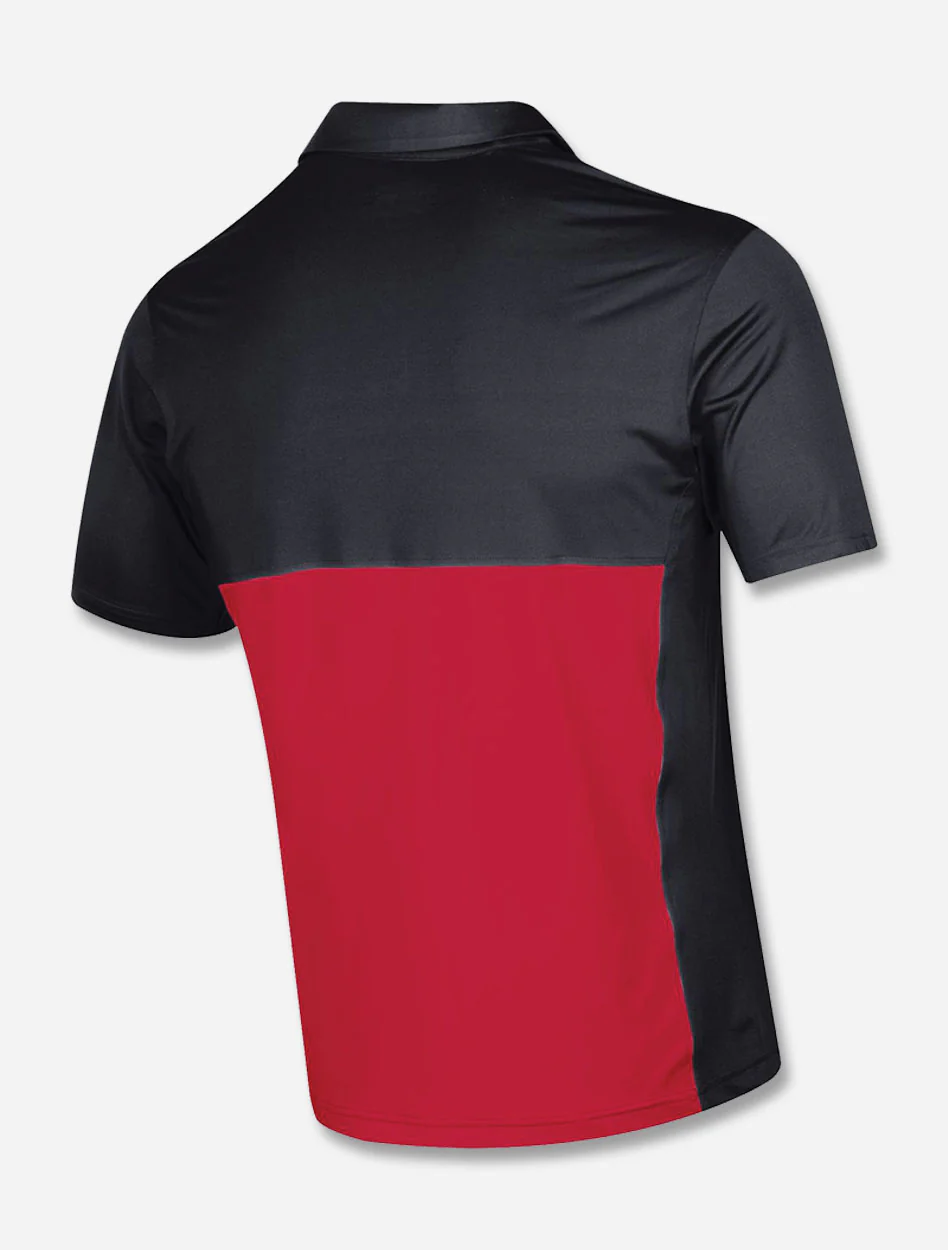 **Texas Tech Under Armour Coaches Sideline 2022 "Audible" T2G Blocked Polo - Image 4