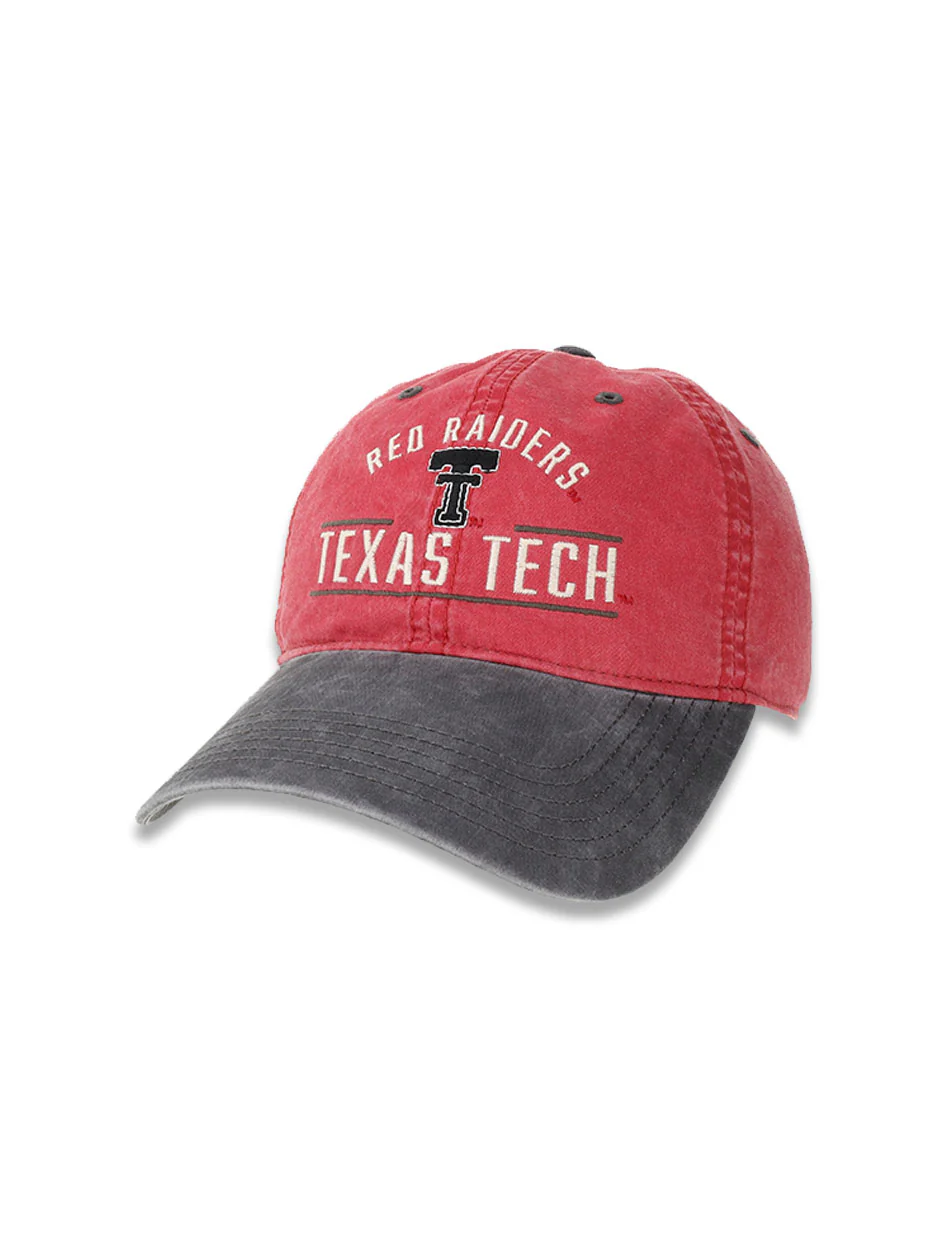 Texas Tech Vault Double T "The Midway" Two Tone Adj. Cap