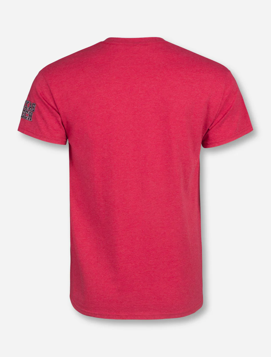 Texas Tech Vintage Raider Red T-Shirt - Image 4
