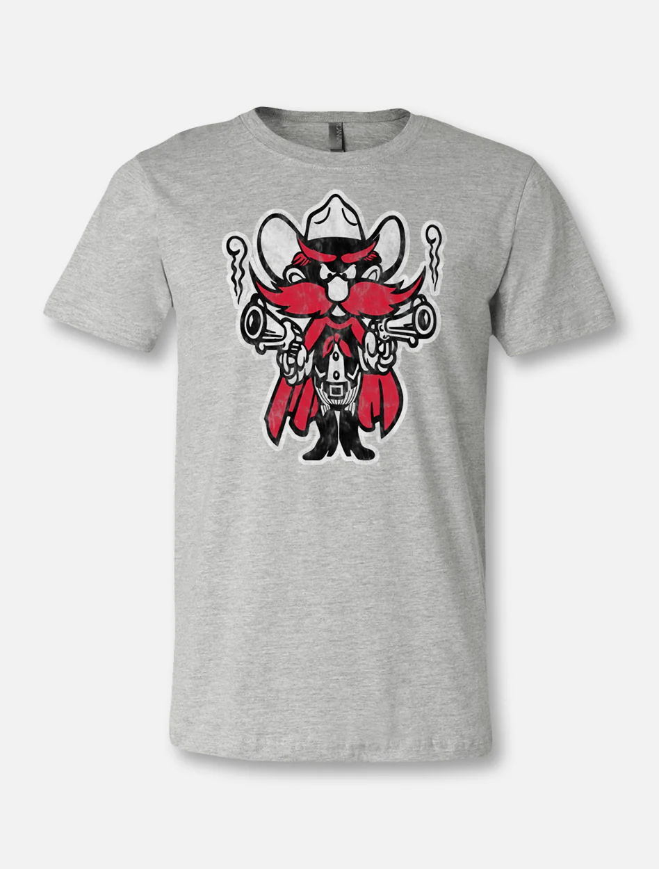 Texas Tech Vintage Raider Red T-Shirt - Image 7